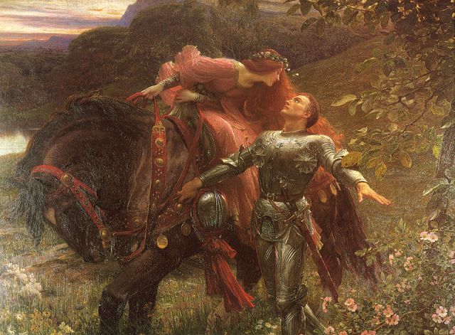 For Harry, every woman is "La Belle Dame Sans Merci" (depicted here by Frank Dicksee (1853-1928))